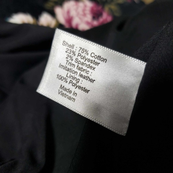 Lane Bryant The Bryant Blazer Plus Petite size 18P Black Floral Blazer NWT - Picture 9 of 10